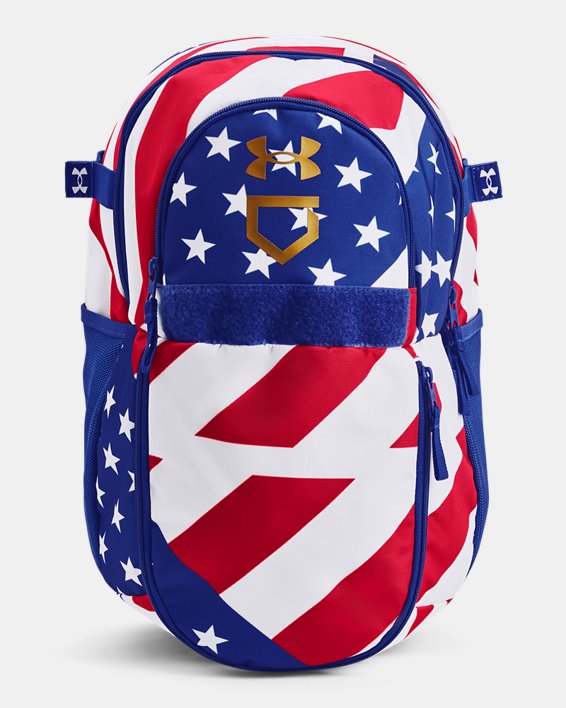 Kids' UA Ace 2 T-Ball Backpack, Blue, pdpMainDesktop image number 0